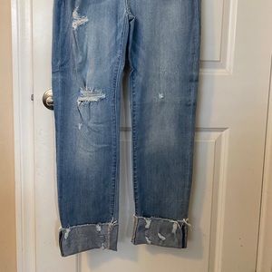 Judy Blue Sunny Days Straight Legged Cuff Jeans